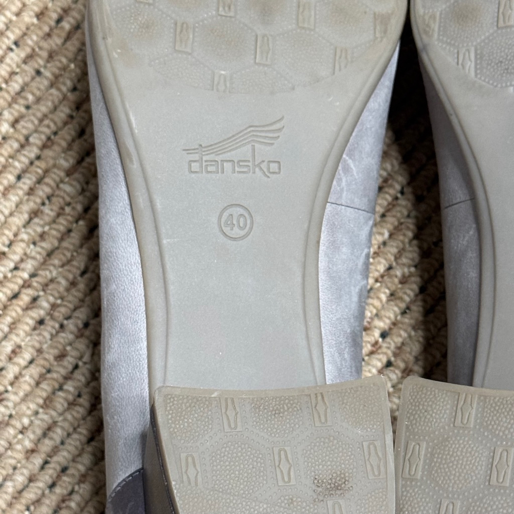 Dansko Preston Stacked Heel Pumps Size EU 40/US 10 - Picture 7 of 8